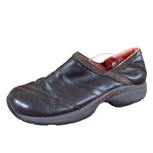 Merrell Primo Patch Women Shoe Size 9.5 Casual Walking Slip On Bug Brown Leather